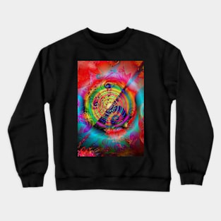 Fractal Psychedelic Artwork Crewneck Sweatshirt